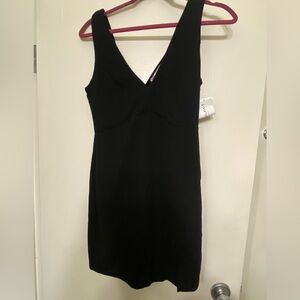 NanaMacs black mini dress